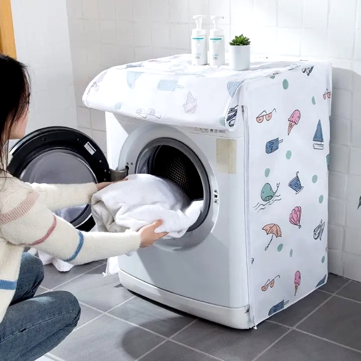 Waterproof Front-Loading Washing Machine Cover(58x62x85CM)